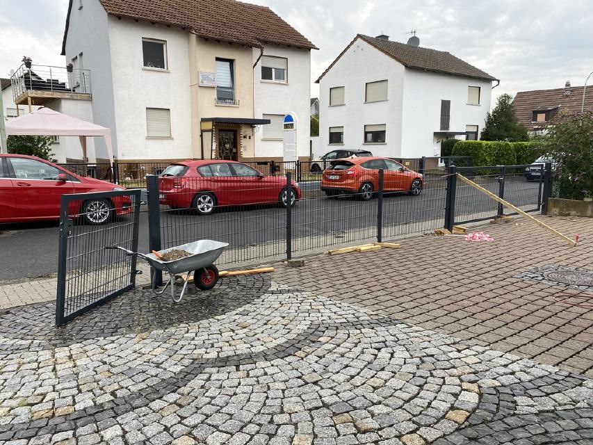 Doppelstabzaun
